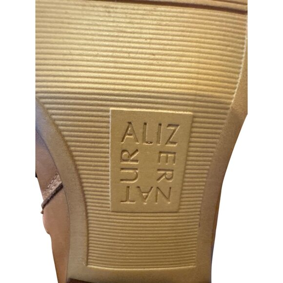 Naturalizer Dane Womens Riding Boots 6.5M Brown Leather Knee High Low Heel - Picture 3 of 10